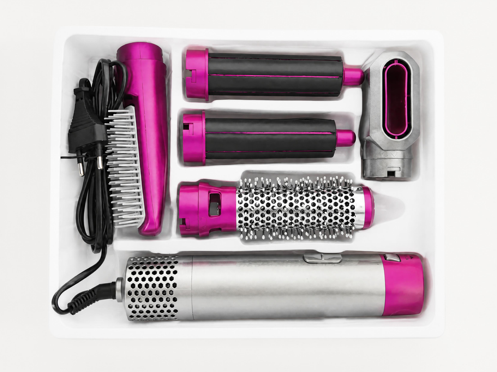 Set de Modelador 5 en 1 con Rizador y Secador
